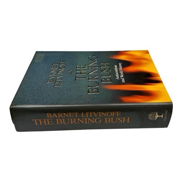 The Burning Bush Antisemitism and World History By Barnet Litvinoff Hardcover - Picture 6 of 10